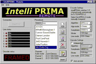 cdq prima remote software